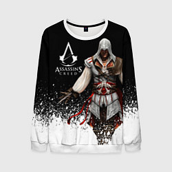 Свитшот мужской Assassin’s Creed 04, цвет: 3D-белый