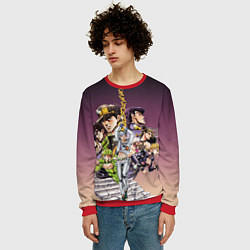 Свитшот мужской Jo Jo, цвет: 3D-красный — фото 2