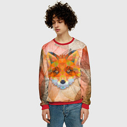 Свитшот мужской Fox, цвет: 3D-красный — фото 2