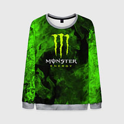 Свитшот мужской MONSTER ENERGY, цвет: 3D-меланж