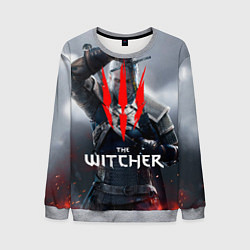 Свитшот мужской The Witcher, цвет: 3D-меланж