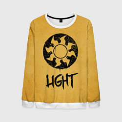 Свитшот мужской Emblems Light, цвет: 3D-белый