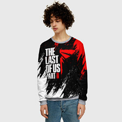 Свитшот мужской THE LAST OF US II, цвет: 3D-меланж — фото 2