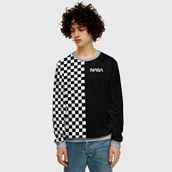 Свитшот мужской NASA, цвет: 3D-меланж — фото 2