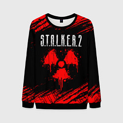 Свитшот мужской STALKER 2 СТАЛКЕР 2, цвет: 3D-черный