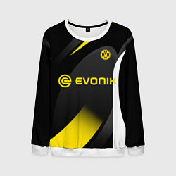 Свитшот мужской BORUSSIA DORTMUND, цвет: 3D-белый