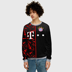 Свитшот мужской FC Bayern Munchen Форма, цвет: 3D-меланж — фото 2