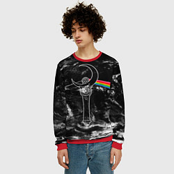 Свитшот мужской Dark Side of the Moon Stick, цвет: 3D-красный — фото 2