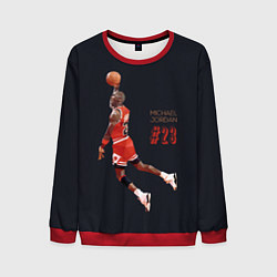 Свитшот мужской MICHAEL JORDAN, цвет: 3D-красный