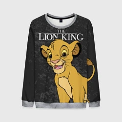 Свитшот мужской Король Лев, цвет: 3D-меланж