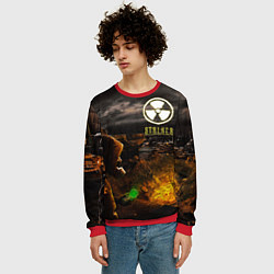 Свитшот мужской Stalker 2, цвет: 3D-красный — фото 2