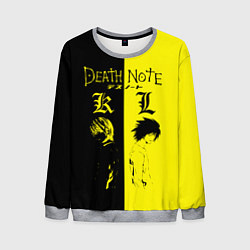 Свитшот мужской Death Note, цвет: 3D-меланж