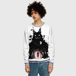 Свитшот мужской Красная шапочка, цвет: 3D-меланж — фото 2