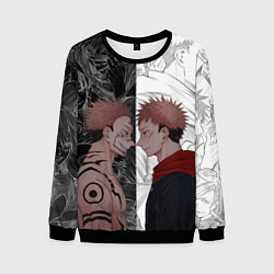 Мужской свитшот Jujutsu Kaisen Сукуна х Юдзи