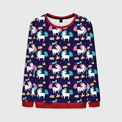 Мужской свитшот Unicorn pattern