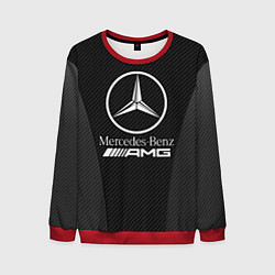 Свитшот мужской MERCEDES-BENZ, цвет: 3D-красный