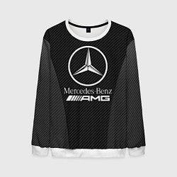 Свитшот мужской MERCEDES-BENZ, цвет: 3D-белый