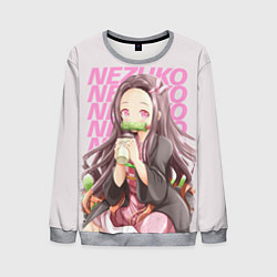 Свитшот мужской Nezuko, цвет: 3D-меланж