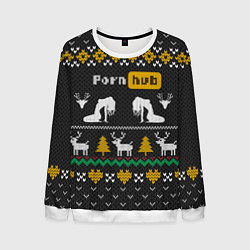 Мужской свитшот Pornhub свитер с оленями
