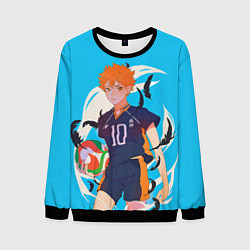 Свитшот мужской Хината, цвет: 3D-черный