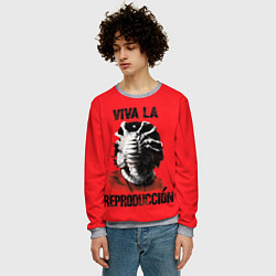 Свитшот мужской VIVA LA, цвет: 3D-меланж — фото 2