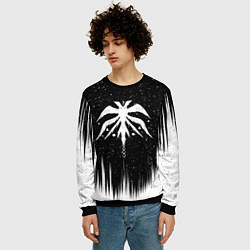 Свитшот мужской Башня бога Крылатое древо Z, цвет: 3D-черный — фото 2