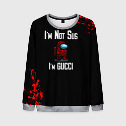 Свитшот мужской Among Us Gucci, цвет: 3D-меланж