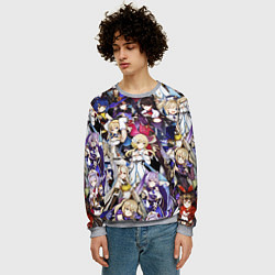 Свитшот мужской GENSHIN IMPACT, цвет: 3D-меланж — фото 2