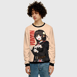 Свитшот мужской YunYun, цвет: 3D-черный — фото 2