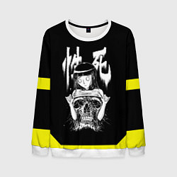 Свитшот мужской Horror Girl, цвет: 3D-белый