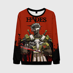 Свитшот мужской Hades - Арес, цвет: 3D-черный