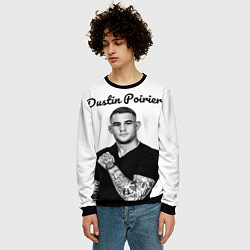 Свитшот мужской Dustin Poirier, цвет: 3D-черный — фото 2