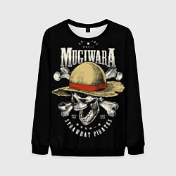 Свитшот мужской MUGIWARA ONE PIECE, цвет: 3D-черный
