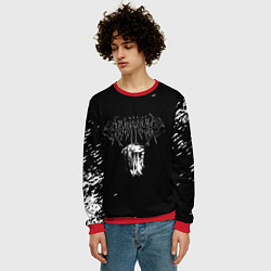 Свитшот мужской GHOSTEMANE, цвет: 3D-красный — фото 2