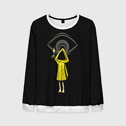 Свитшот мужской Little Nightmares 2, цвет: 3D-белый