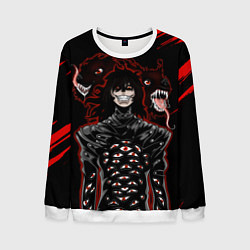 Свитшот мужской Hellsing Хеллсинг, цвет: 3D-белый