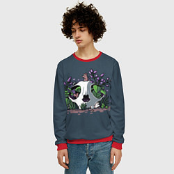 Свитшот мужской Мыши в черепе, цвет: 3D-красный — фото 2