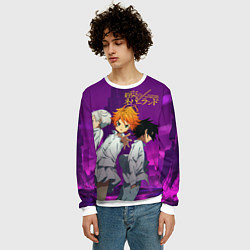 Свитшот мужской Обещанный Неверленд, цвет: 3D-белый — фото 2