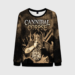 Свитшот мужской Cannibal Corpse, цвет: 3D-черный