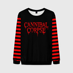 Свитшот мужской Cannibal Corpse, цвет: 3D-черный