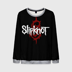 Свитшот мужской Slipknot Надпись, цвет: 3D-меланж