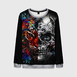 Свитшот мужской TIGER, цвет: 3D-меланж