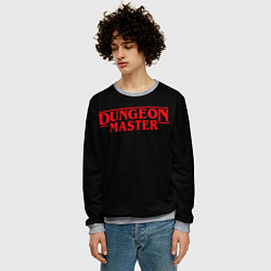 Свитшот мужской Stranger Dungeon Master, цвет: 3D-меланж — фото 2