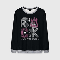 Мужской свитшот Rock star