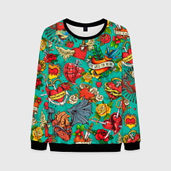 Мужской свитшот Дела сердечные tattoo