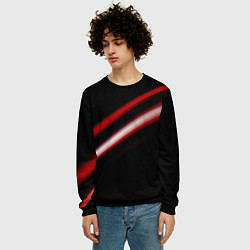 Свитшот мужской Красная линия, цвет: 3D-черный — фото 2