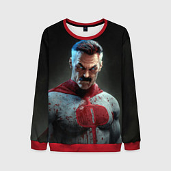Свитшот мужской Омнимен, цвет: 3D-красный