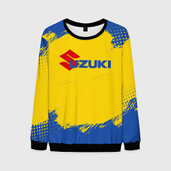 Свитшот мужской Suzuki Сузуки Z, цвет: 3D-черный