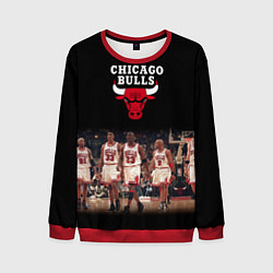 Свитшот мужской CHICAGO BULLS 3, цвет: 3D-красный