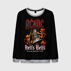 Мужской свитшот ACDC Hells Bells